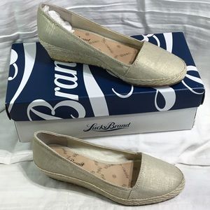 Lucky Brand Tomlinn wedges, size 6M, NWT, 2” heel